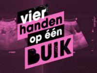 vier handen op één buik.